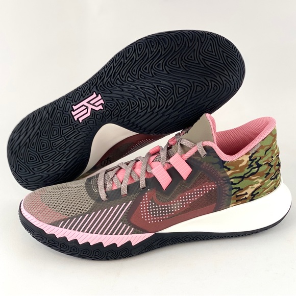 Nike Kyrie Flytrap 5 Moon Fossil Pink Glaze Men's Basketball Shoes CZ4100-005 - Picture 2 of 12